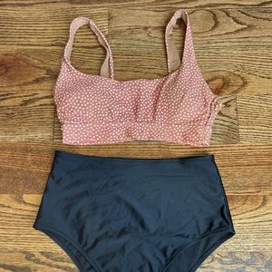 Aerie high waited Swim set-size small